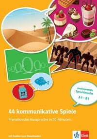 Produktbild: 44 kommunikative Spiele: Franz&ouml;sische Aussprache in 10 Minuten