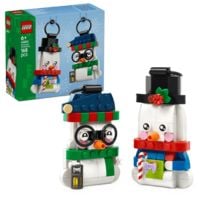 Produktbild LEGO Deko-Schneemänner Modellbausatz zum Aufstellen oder als Deko 40812