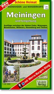 Bild vom Artikel Wander- und Radwanderkarte Meiningen und Umgebung 1 : 35 000 vom Autor Verlag Barthel