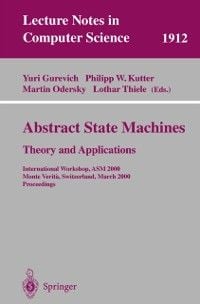 Produktbild: Abstract State Machines - Theory and Applications