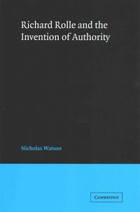 Produktbild: Richard Rolle and the Invention of Authority