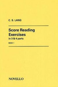 Produktbild: Score Reading Exercises Book 1