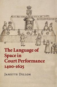 Produktbild: The Language of Space in Court Performance, 1400-1625
