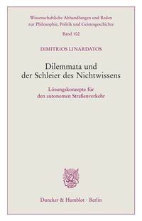 Produktbild: Dilemmata und der Schleier des Nichtwissens.