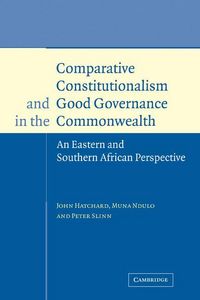 Produktbild: Comparative Constitutionalism and Good Governance in the Commonwealth