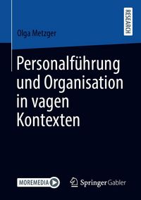 Produktbild: Personalf&uuml;hrung und Organisation in vagen Kontexten