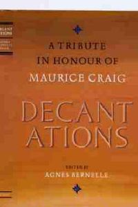 Produktbild: Decantations: A Tribute in Honour of Maurice Craig