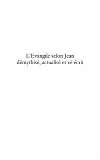 Produktbild: Evangile selon jean
