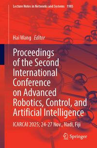 Produktbild: Proceedings of the Second International Conference on Advanced Robotics, Control, and Artificial Intelligence