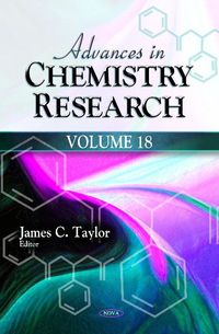 Produktbild: Advances in Chemistry Research