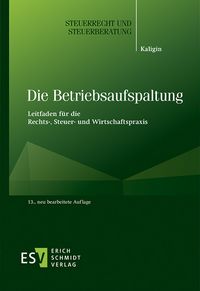 Produktbild: Die Betriebsaufspaltung