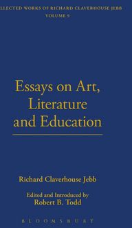 Produktbild: Essays On Art, Literature And Education