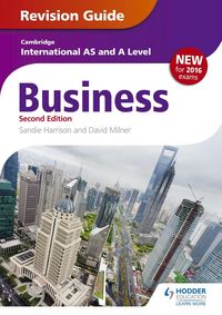 Produktbild: Cambridge International AS/A Level Business Revision Guide 2nd edition