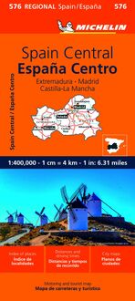 Produktbild: Spain Central / Espana Centro - Extremadura, Madrid, Castilla-La Mancha