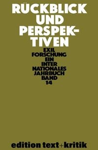 Produktbild: R&uuml;ckblick und Perspektiven