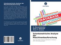 Produktbild: Szientometrische Analyse der Maschinenbauforschung