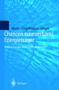 Produktbild: Chancen erneuerbarer Energietr&auml;ger