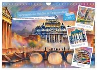 Produktbild: Verwunschene St&auml;dte in Traumwelten (Wandkalender 2026 DIN A4 quer), CALVENDO Monatskalender