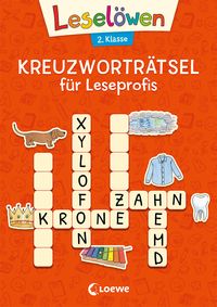 Bild vom Artikel Leselöwen Kreuzworträtsel für Leseprofis - 2. Klasse (Rotorange) vom Autor Loewe Erstlesebücher