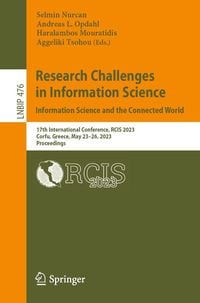 Produktbild: Research Challenges in Information Science: Information Science and the Connected World