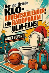 Produktbild: Der inoffizielle Klo-Adventskalender f&uuml;r Ratiopharm Ulm-Fans