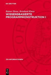 Produktbild: Wissensbasierte Programmkonstruktion I