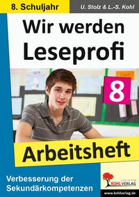 Produktbild: Wir werden Leseprofi 8 - Arbeitsheft