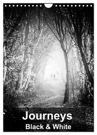 Produktbild: Journeys - Black & White (Wall Calendar 2027 DIN A4 portrait), CALVENDO 12 Month Wall Calendar