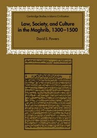 Produktbild: Law, Society and Culture in the Maghrib, 1300 1500