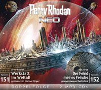 Produktbild: Perry Rhodan NEO MP3 Doppel-CD Folgen 151 + 152