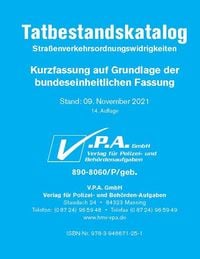 'Bundeseinheitlicher Tatbestandskatalog Polizeifassung, Gebunden' Von ...