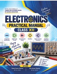 Produktbild: ELECTRONICS PRACTICAL MANUAL CLASS XII
