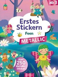Produktbild: Erstes Stickern Metallic &ndash; Feen