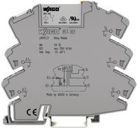 Produktbild: WAGO 857-304 Relaisbaustein Nennspannung: 24 V/DC Schaltstrom (max.): 6A 1 Wechsler 1St.