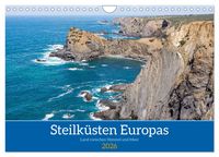 Produktbild: Steilk&uuml;sten Europas (Wandkalender 2026 DIN A4 quer), CALVENDO Monatskalender