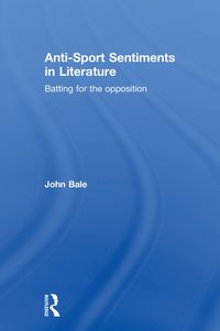 Produktbild: Anti-Sport Sentiments in Literature