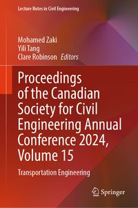Produktbild: Proceedings of the Canadian Society for Civil Engineering Annual Conference 2024, Volume 15