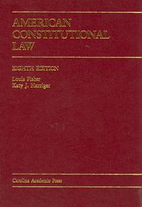 Produktbild: American Constitutional Law