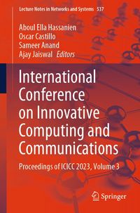 Produktbild: International Conference on Innovative Computing and Communications