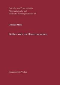 Produktbild: Gottes Volk im Deuteronomium