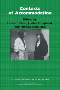 Produktbild: Contexts of Accommodation