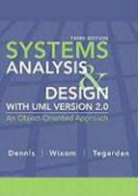 Produktbild: Systems Analysis Design W/u-3e