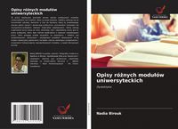 Produktbild: Opisy r&oacute;&iquest;nych modu&iquest;&oacute;w uniwersyteckich