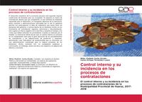 Produktbild: Control interno y su incidencia en los procesos de contrataciones