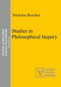 Produktbild: Studies in Philosophical Inquiry