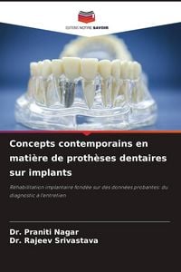 Produktbild: Concepts contemporains en mati&egrave;re de proth&egrave;ses dentaires sur implants