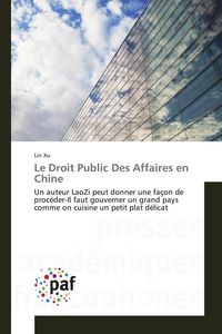 Produktbild: Le Droit Public Des Affaires en Chine