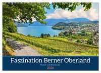 Produktbild: Faszination Berner Oberland - Thuner- und Brienzersee (Wandkalender 2026 DIN A2 quer), CALVENDO Monatskalender