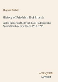 Produktbild: History of Friedrich II of Prussia