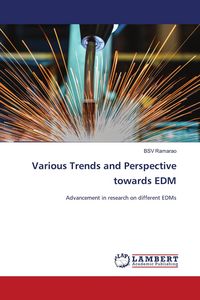 Produktbild: Various Trends and Perspective towards EDM